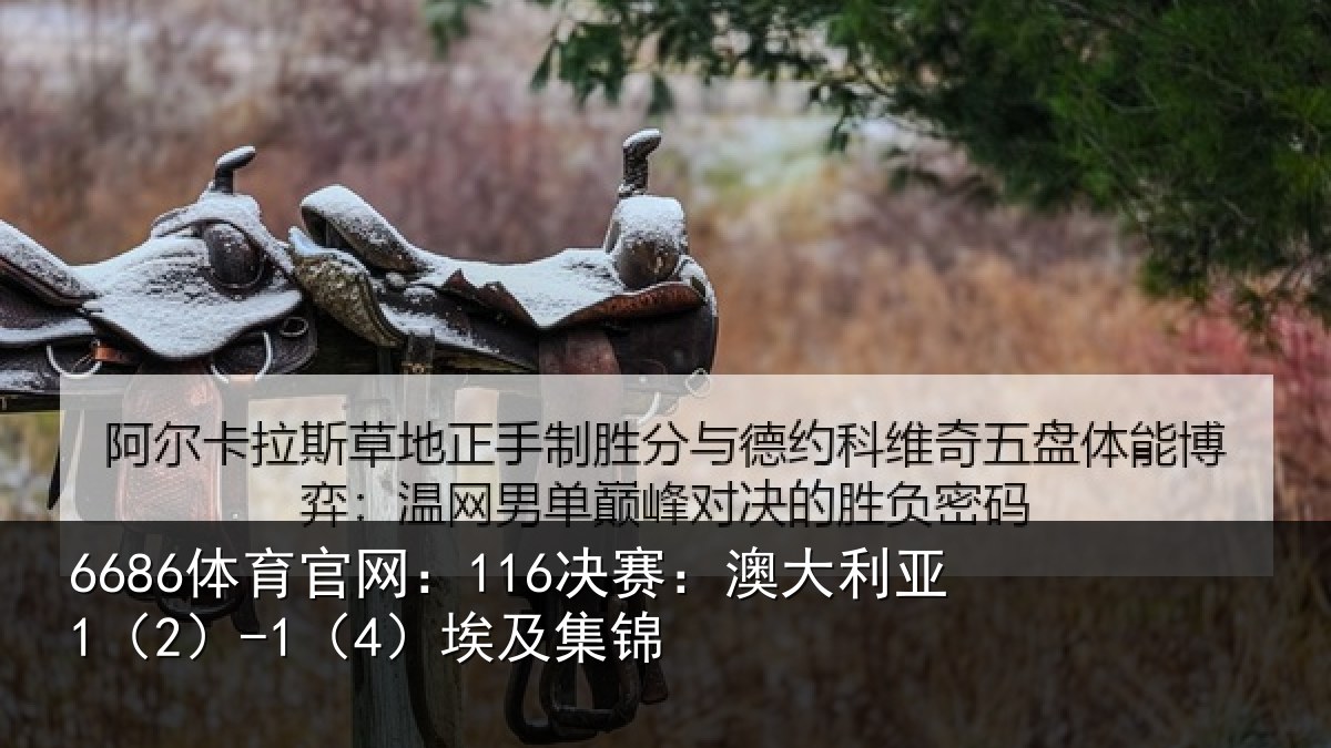 6686体育官网：116决赛：澳大利亚1（2）-1（4）埃及集锦